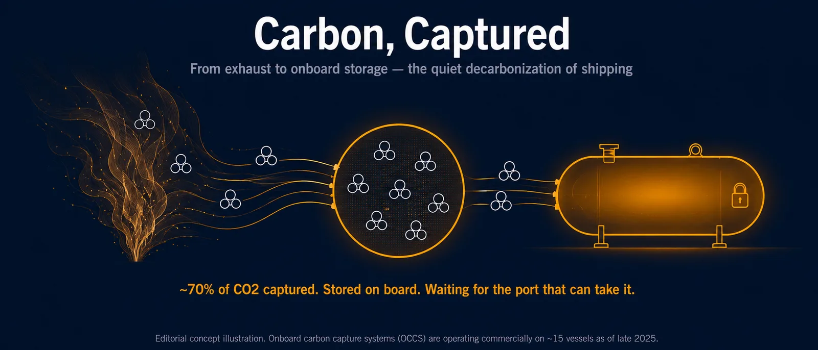 Onboard Carbon Capture (OCCS): The Technology Works. The Infrastructure Doesn't.
